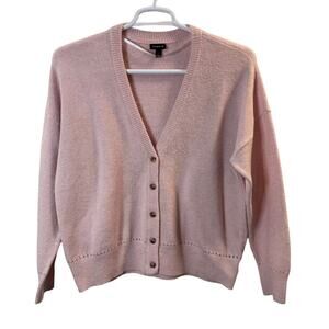 Torrid Pink Button-Up Cardigan